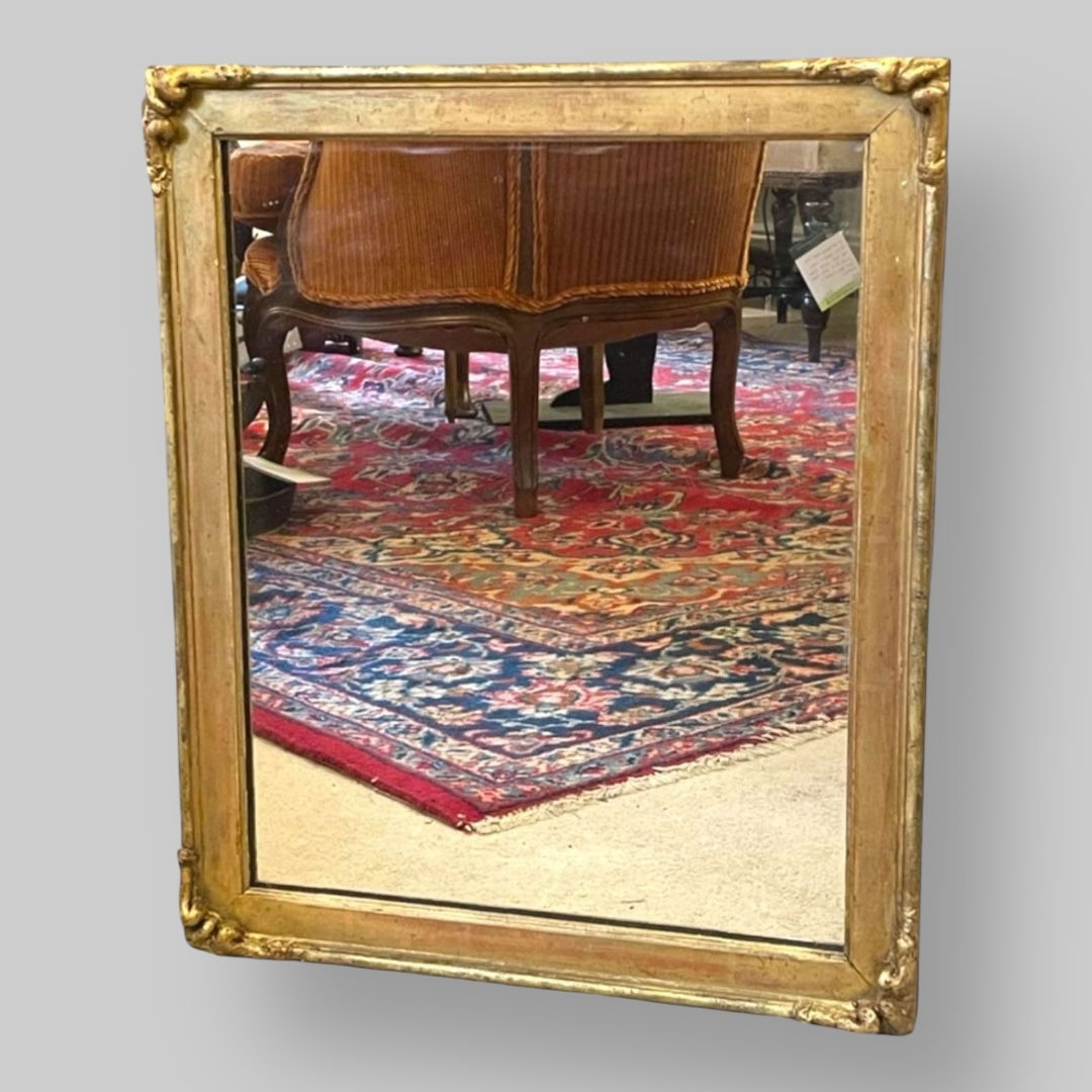 A C19th Gilt Framed French Mirror