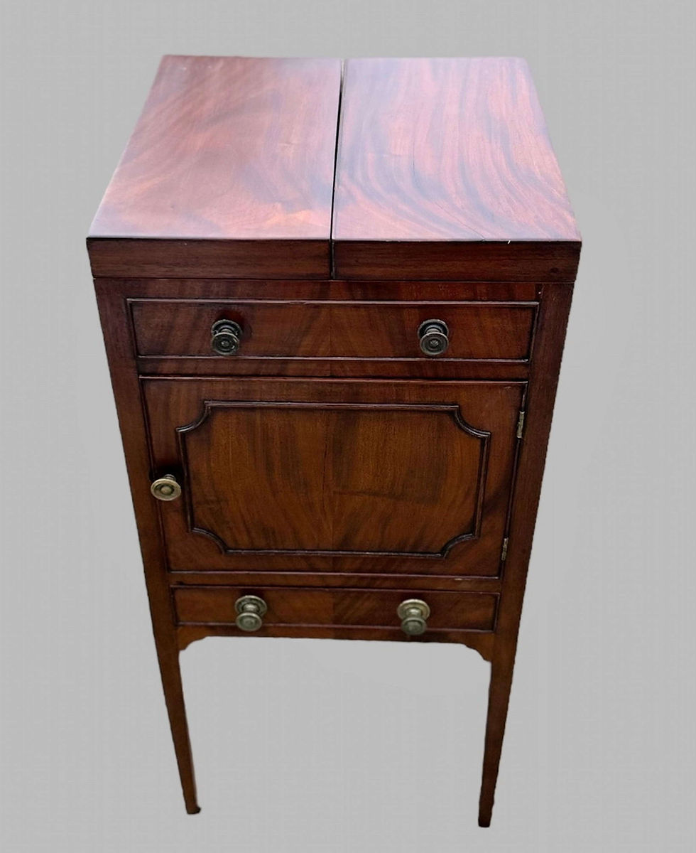 A C19th Mahogany Washstand