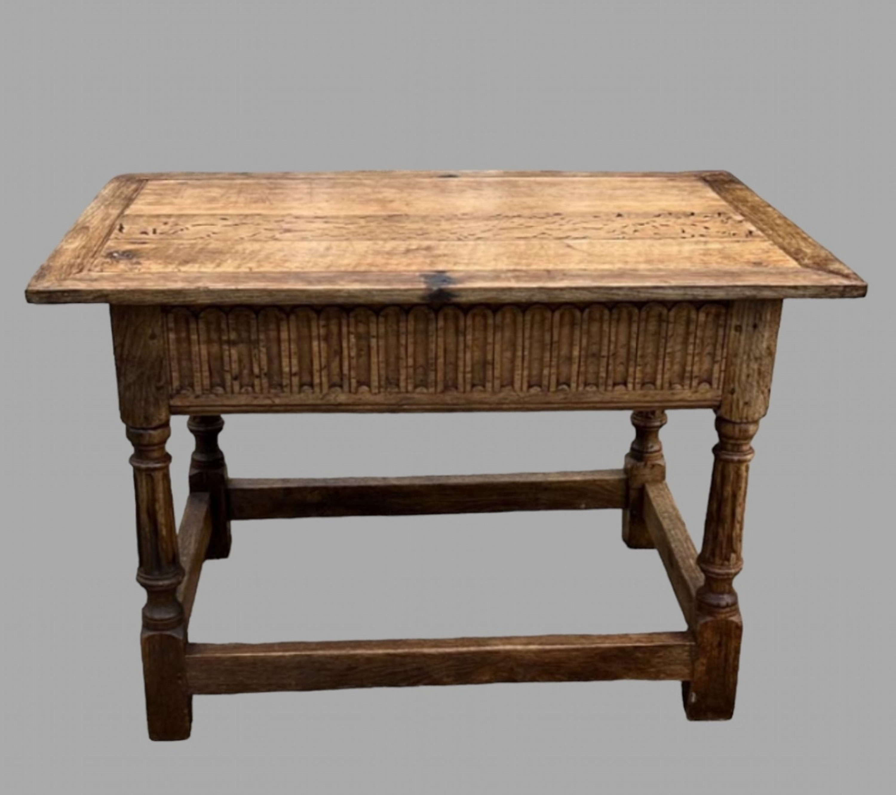 A c. 1915 Oak Coffee Table