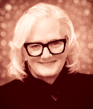 Elegant portrait with soft bokeh lights_