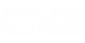 Atlas Field Hockey white logo