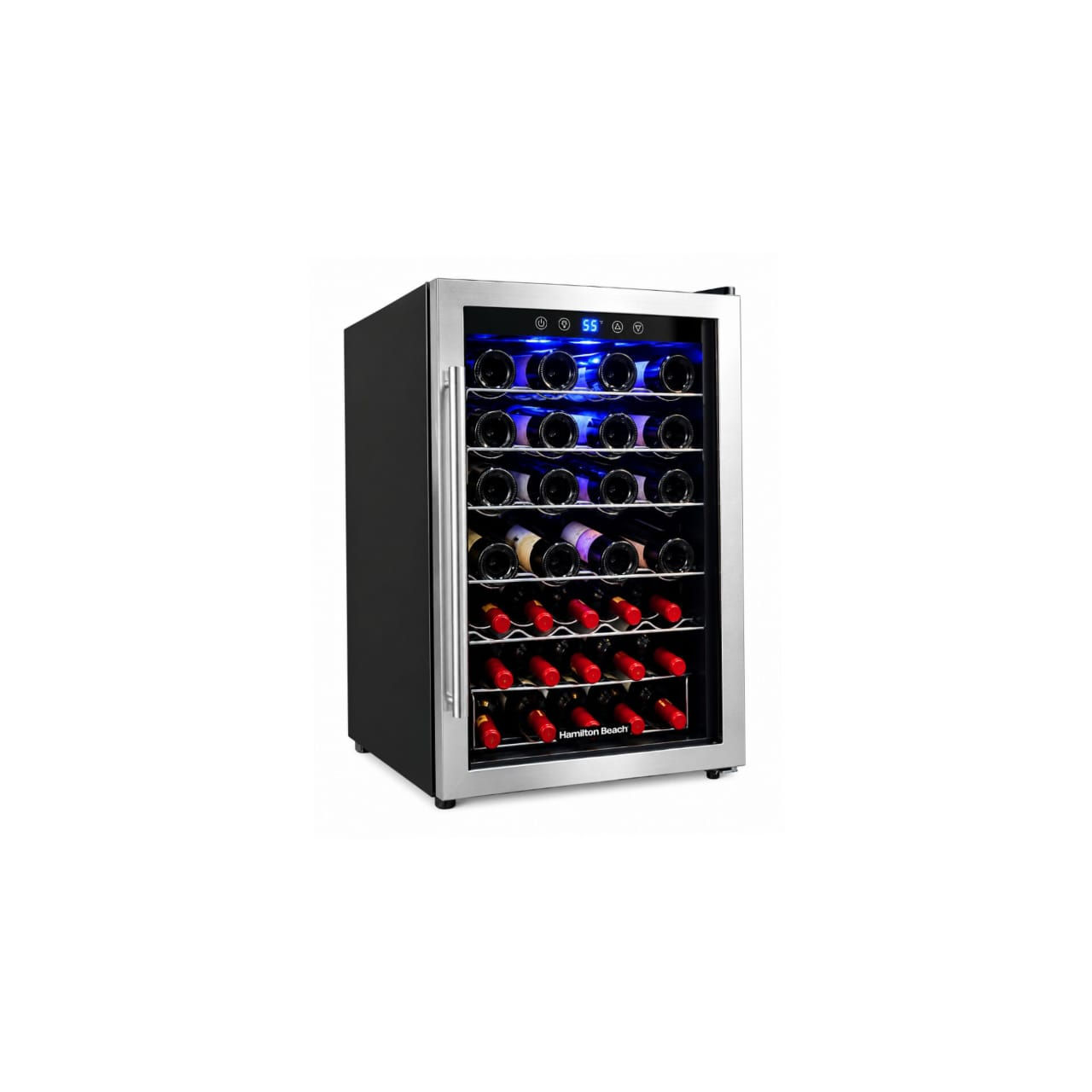 Beverage Cooler - Hamilton Beach 5 Cu.Ft. 43 Bottles HBWF4303-6COM SS