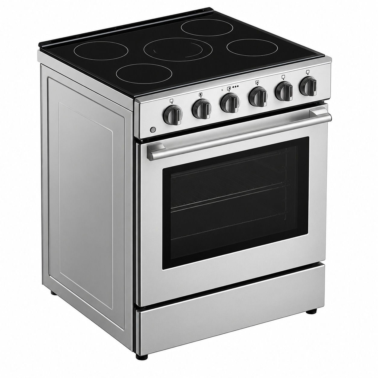 Stove 30"Kenmore PRO 5 cu ft. Front Control Electric KKProERFC30X5- SS