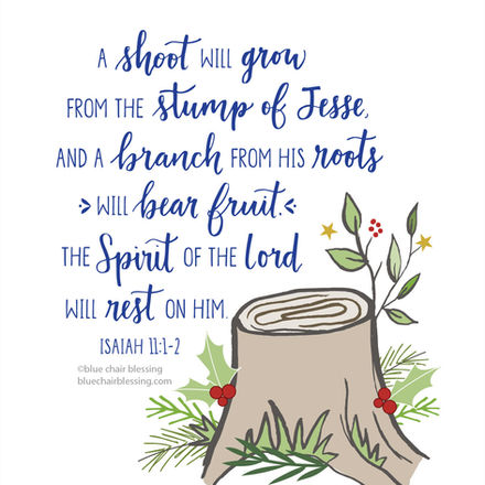 Encouraging words - Nov. 04  Shoot from the Stump         