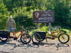 Isle Royale National Park operations staff ditch diesel for e-bikes