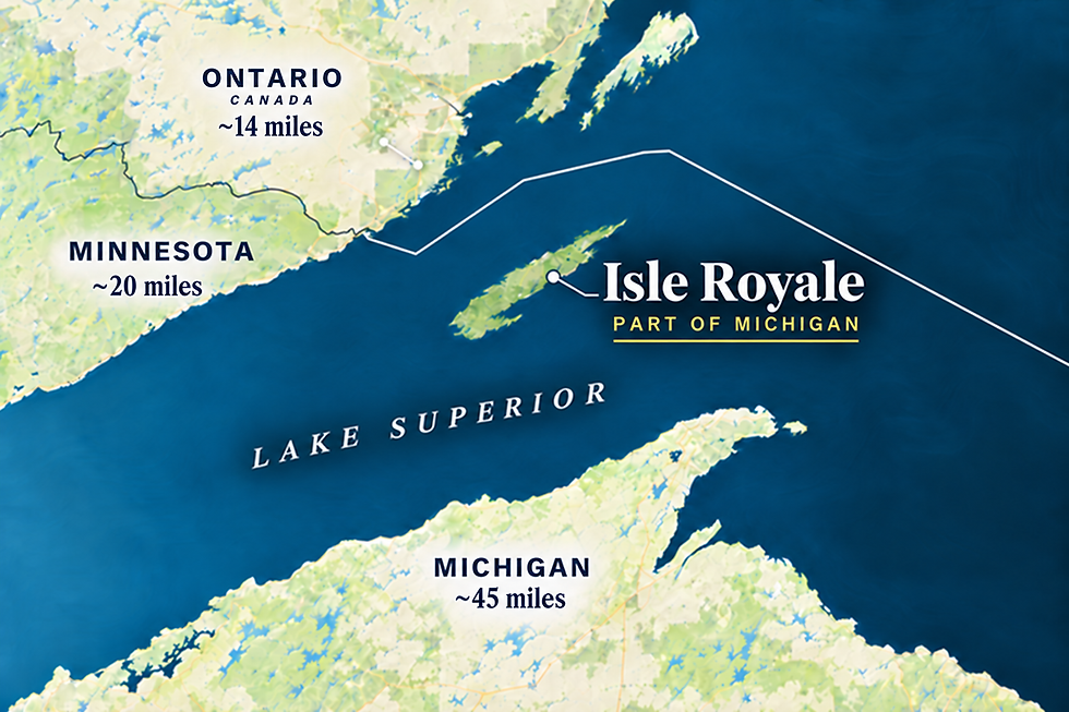The Geographical Conundrum of Isle Royale
