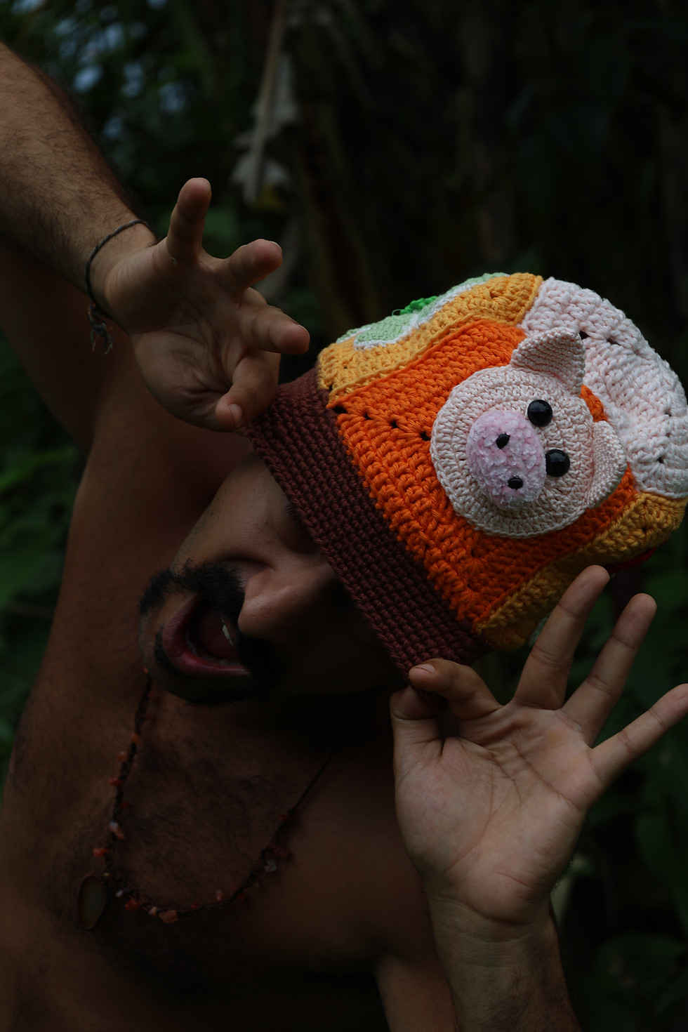 Thumbnail: Pig hat (adopted by Jimena)