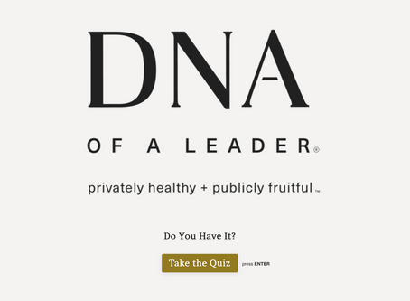 Take the DNA of a Leader Quiz
