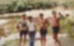 Me and a few cousins at a family reunion in the mountains of North Carolina
