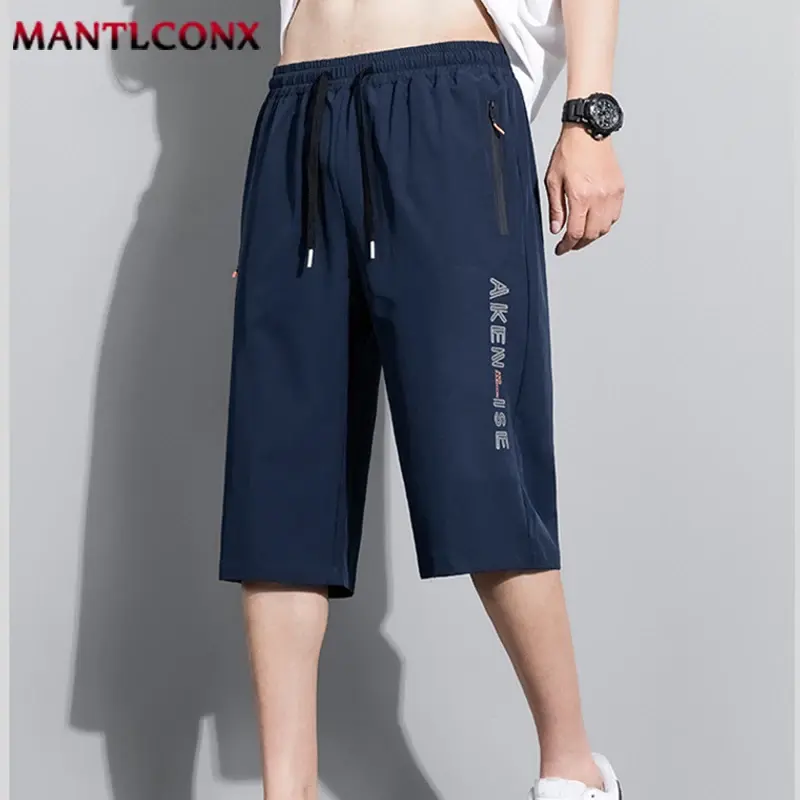 Thumbnail: New Fashion Sports Shorts Men Breathable Quick Dry Men's Short Pants Men