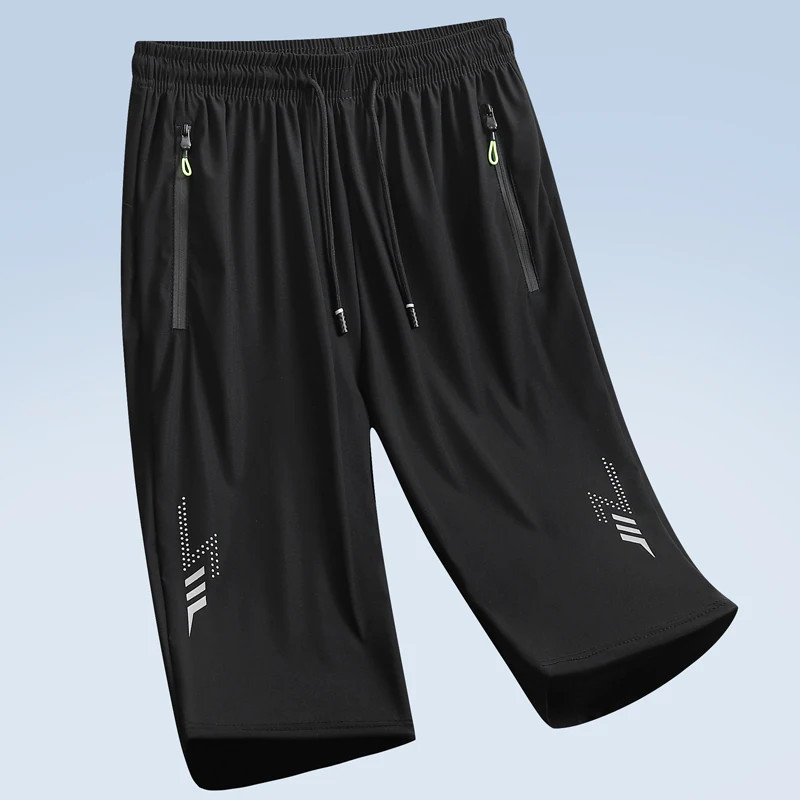 Thumbnail: New Fashion Sports Shorts Men Breathable Quick Dry Men's Short Pants Men