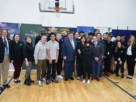 GOVERNOR PRITZKER DELIVERS MAJOR ANNOUNCEMENT FROM WEST40 REGIONAL SAFE SCHOOL
