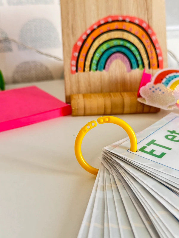 Miniature : Porte-clé abécédaire Montessori Enfant – Apprendre les lettres et les sons