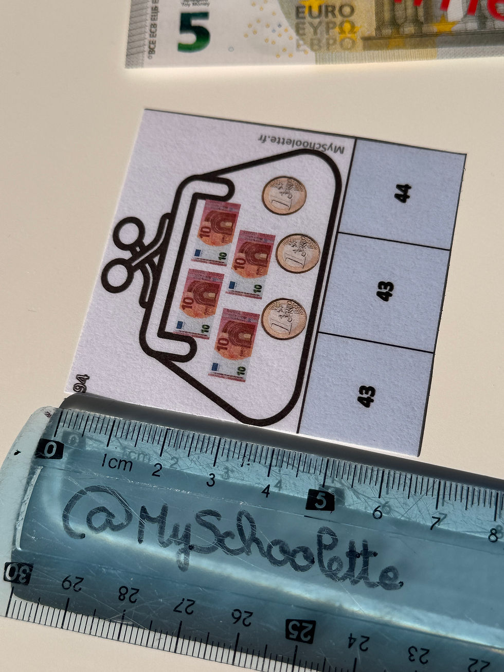 Miniature : Monnaie carte à pinces jeu 2 