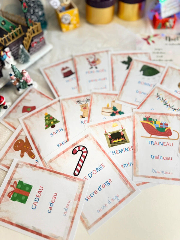 Miniature : Kit Langage Maternelle Noël sous inspiration Montessori