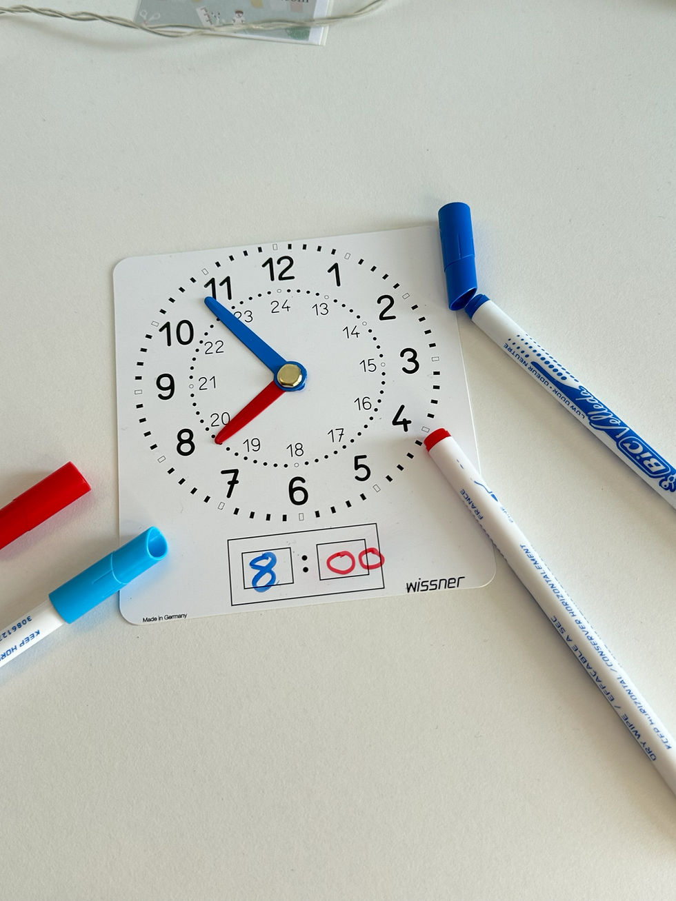 Miniature : Pendule apprentissage heure enfant