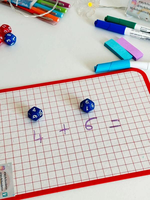 Miniature : Dé à 12 faces numéroté 1 à 12 : Jeux mathématiques