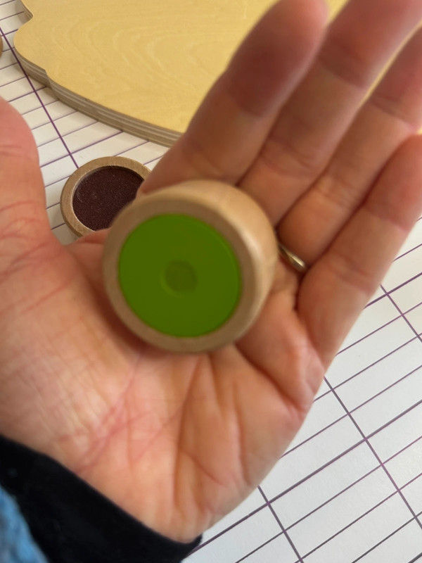 Miniature : Jeu des sens en bois : Le hérisson sensoriel