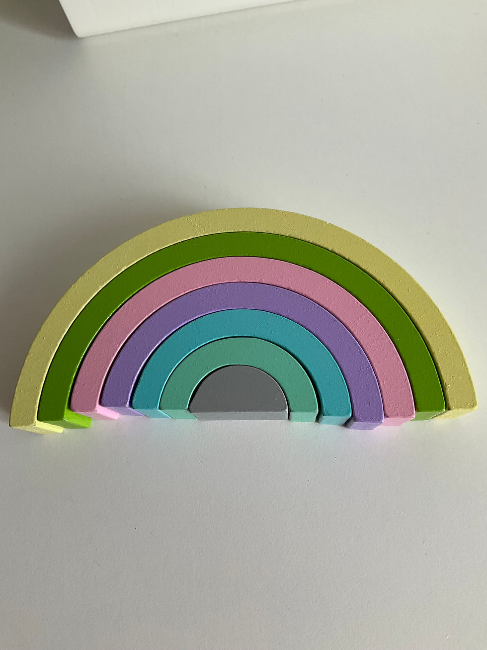Miniature : Arc-en-ciel Montessori Rouge/Marron
