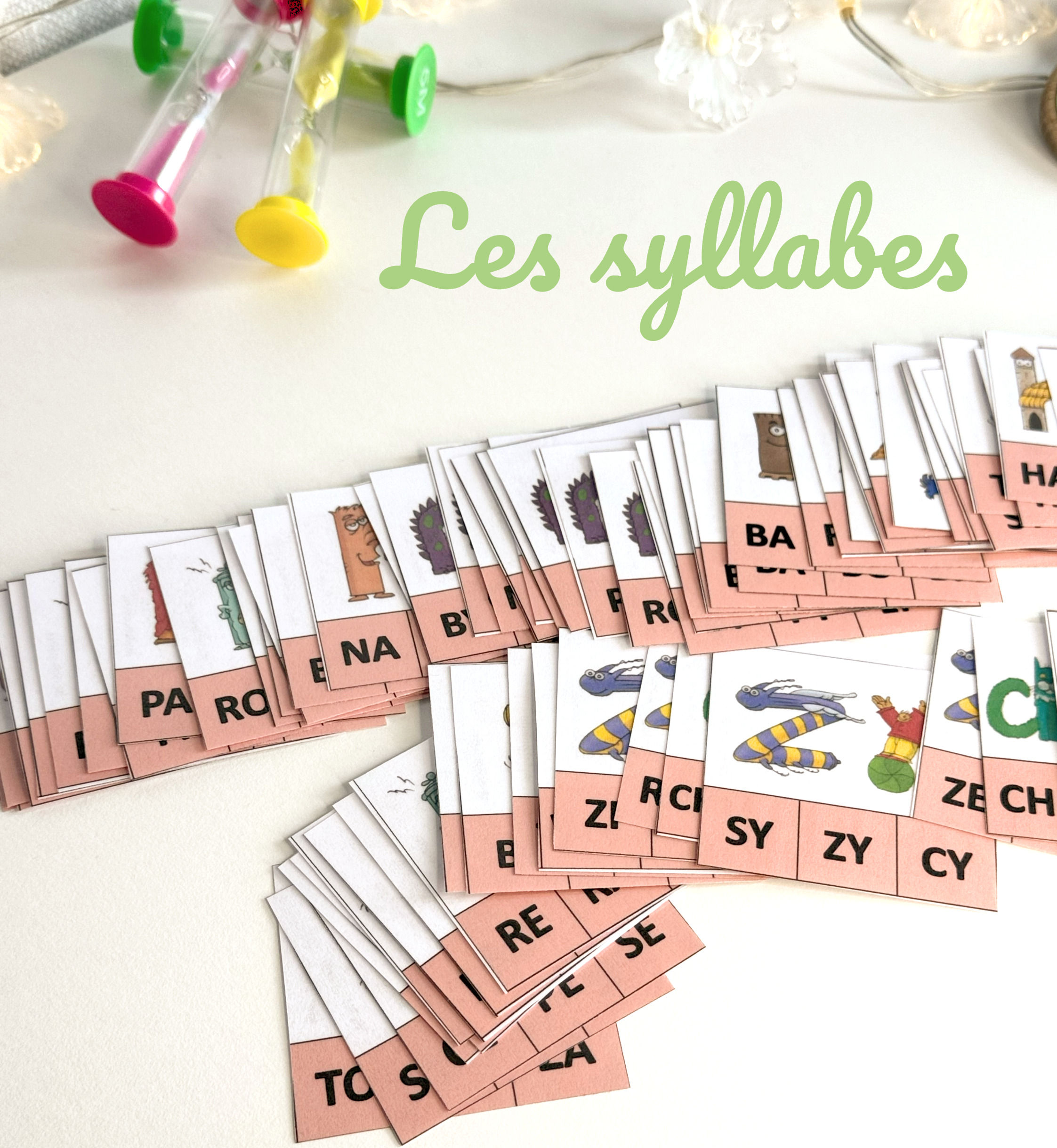 Les Alphas : Identifier des syllabes