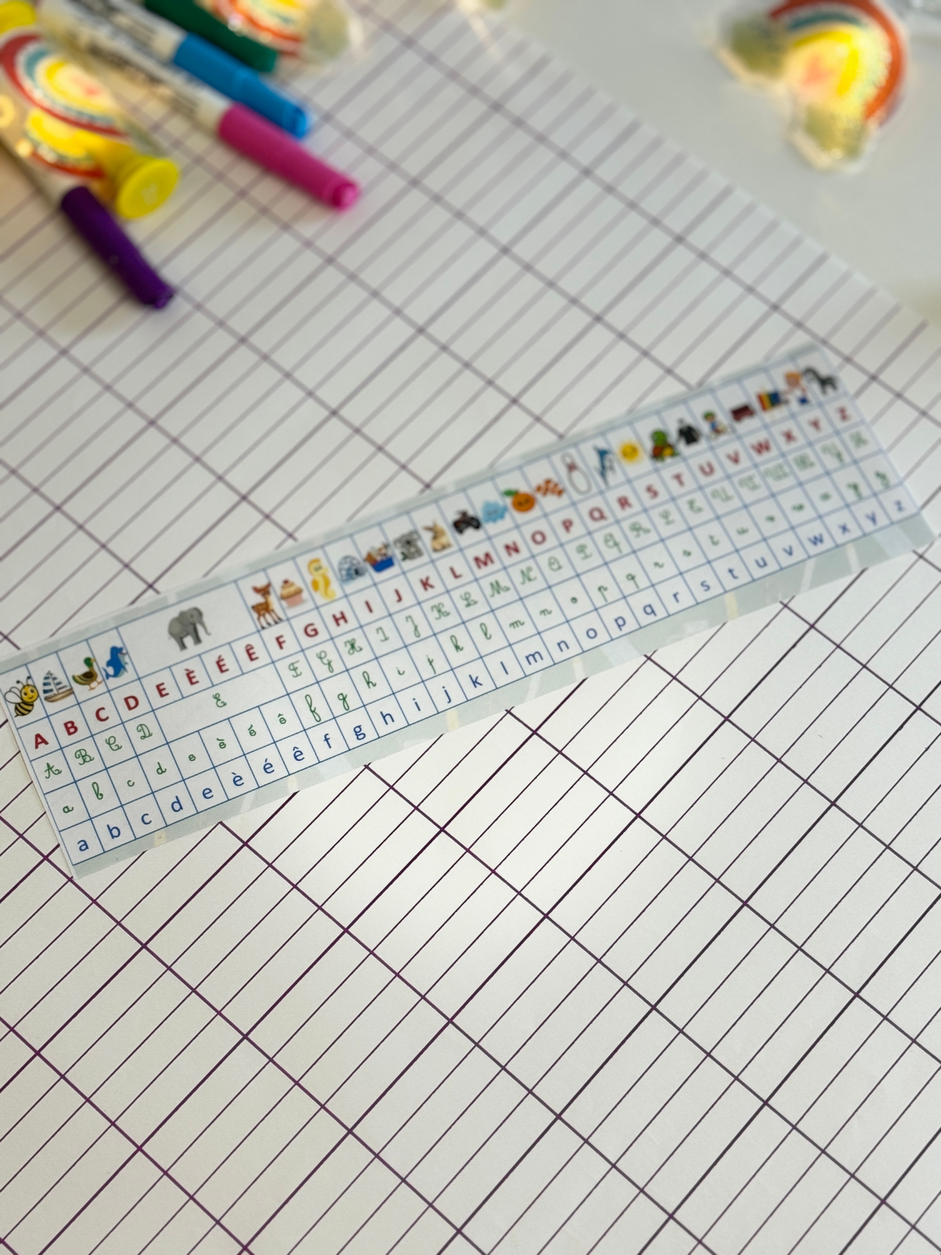 Frise des Lettres Alphabet - Inspiration Montessori