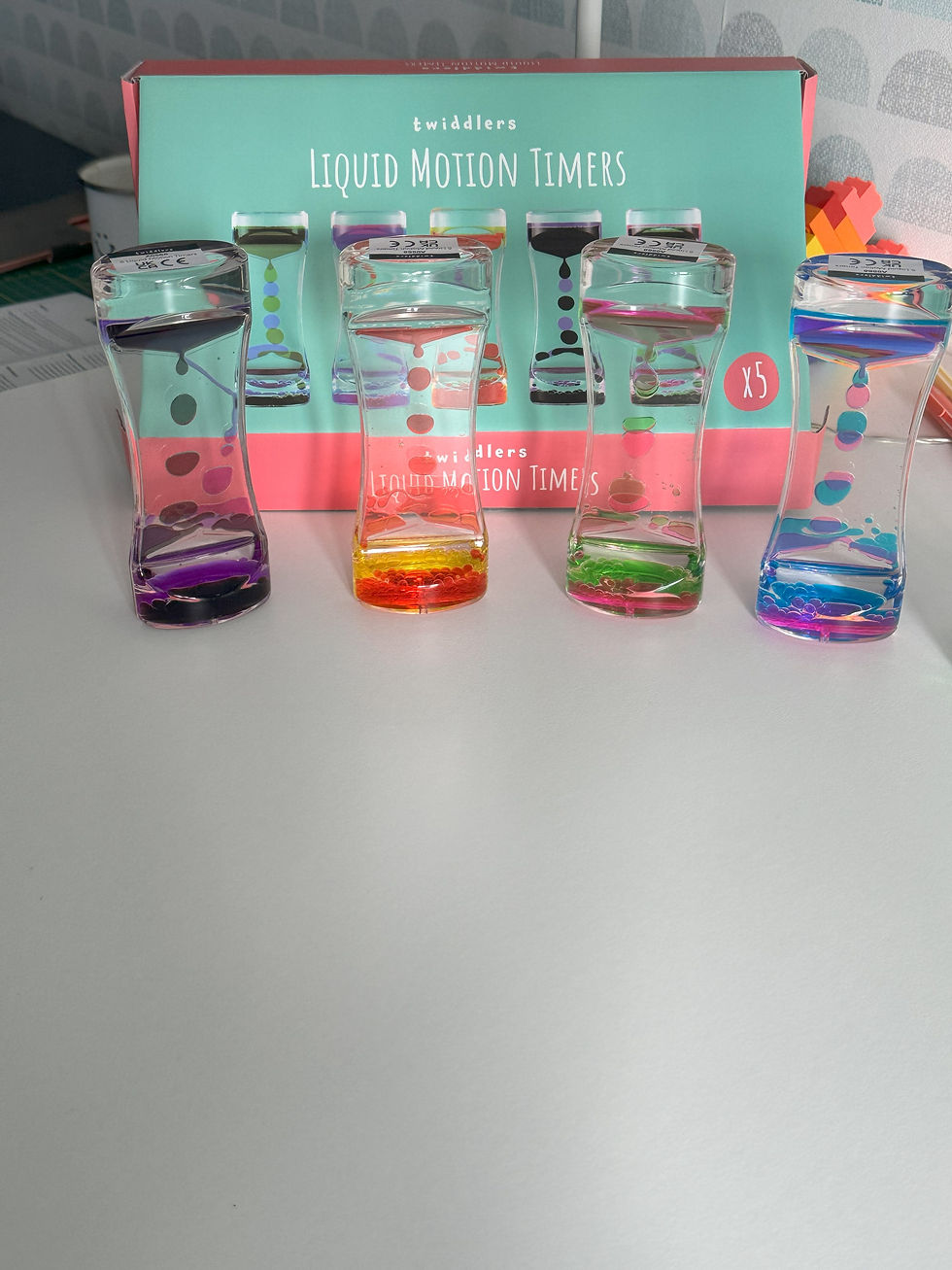 Miniature : Sablier Liquide Sensoriel - Repos
