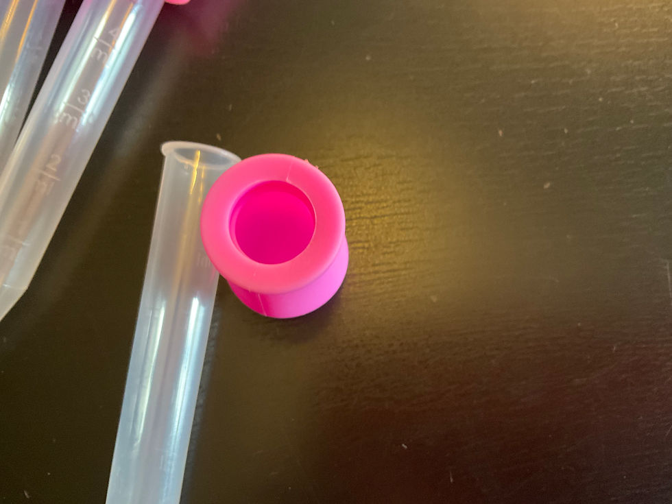Miniature : Pipette Colorée en Silicone et Plastique de 5 ml