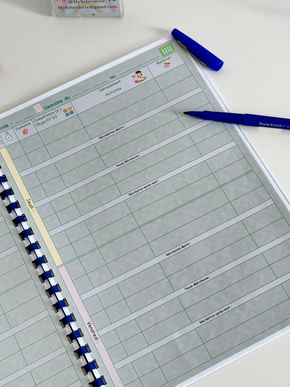 Miniature : Cahier Journal Enseignant