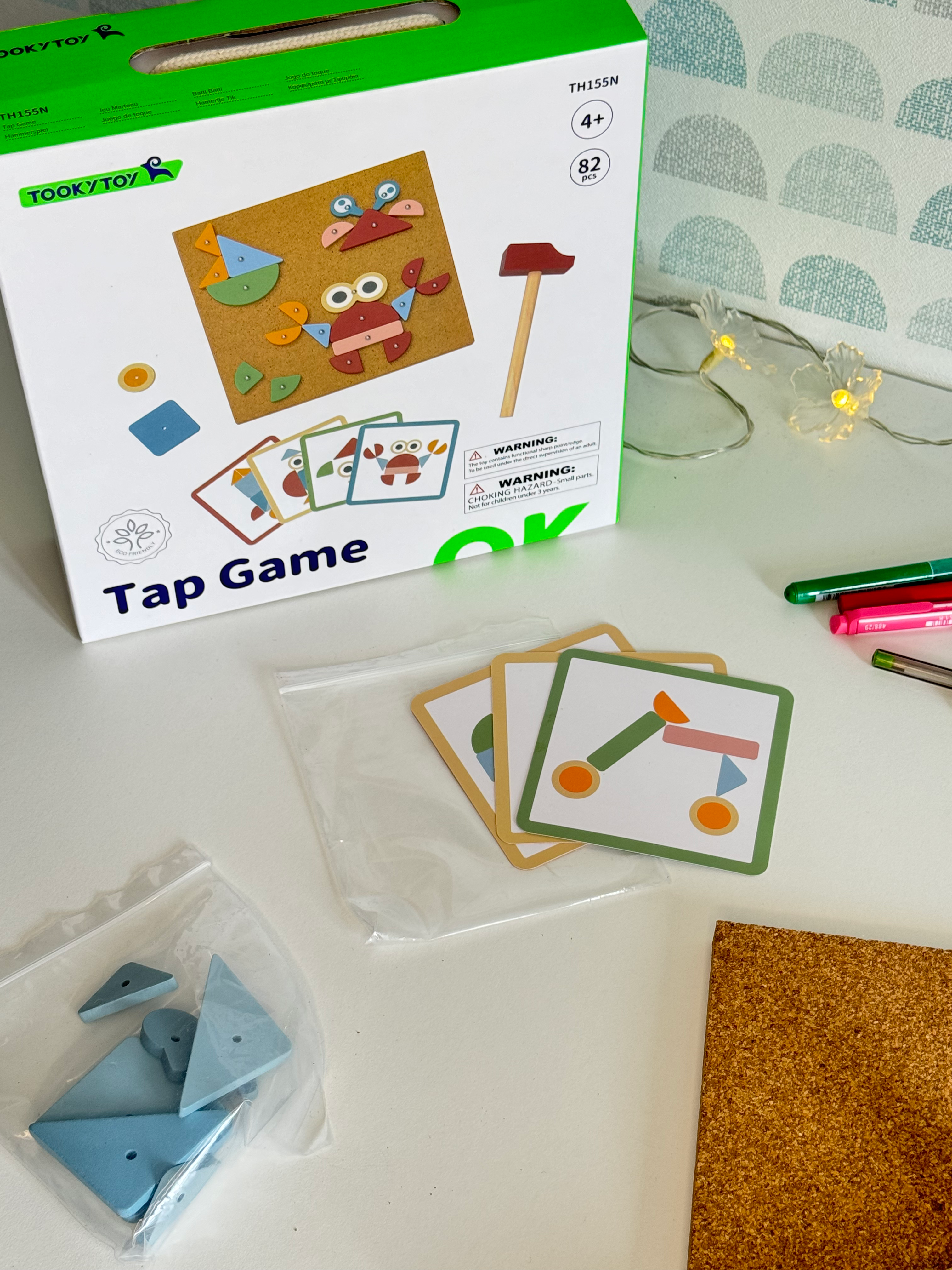 Jeu du marteau et clou : Claquette 4 ans et +