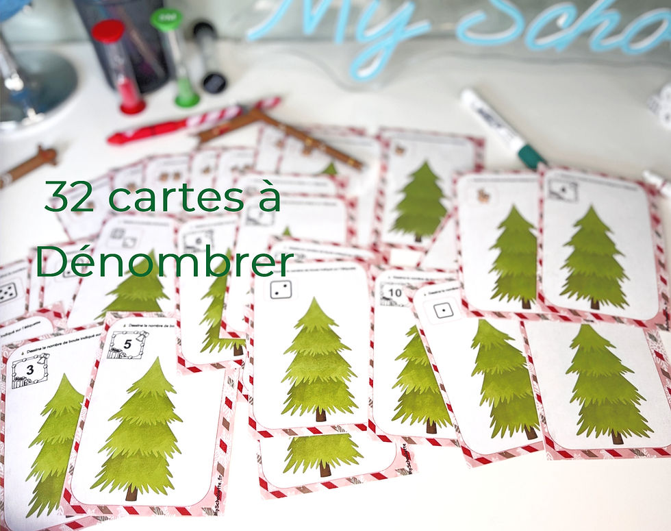 Miniature : PDF Kit Maths Noël en Maternelle