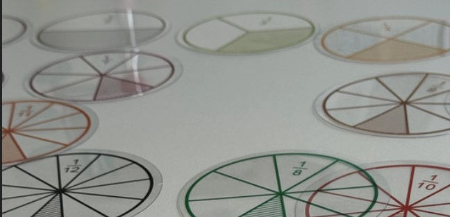 Miniature : Fractions: 13 Disques Souples Transparents