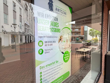 🎉 Feierliche Eröffnung des neuen Beratungsbüros der Seniorenbetreuung Antczak im Zentrum von Gifhorn