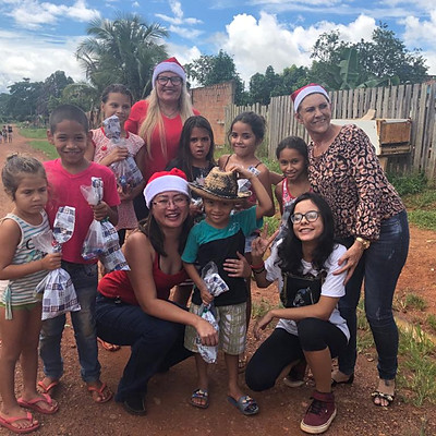 Ação de Natal das Cunhadas.
