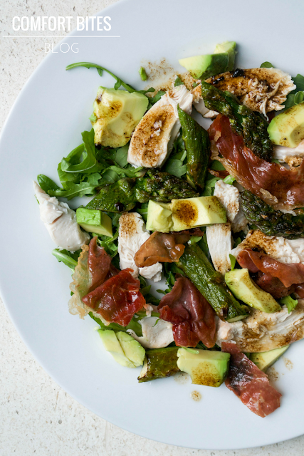 Asparagus and Prosciutto Salad