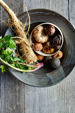 Winter's Bone With Black Garlic