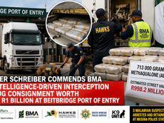 Minister Schreiber Hails R1 Billion Drug Bust at Beitbridge Border