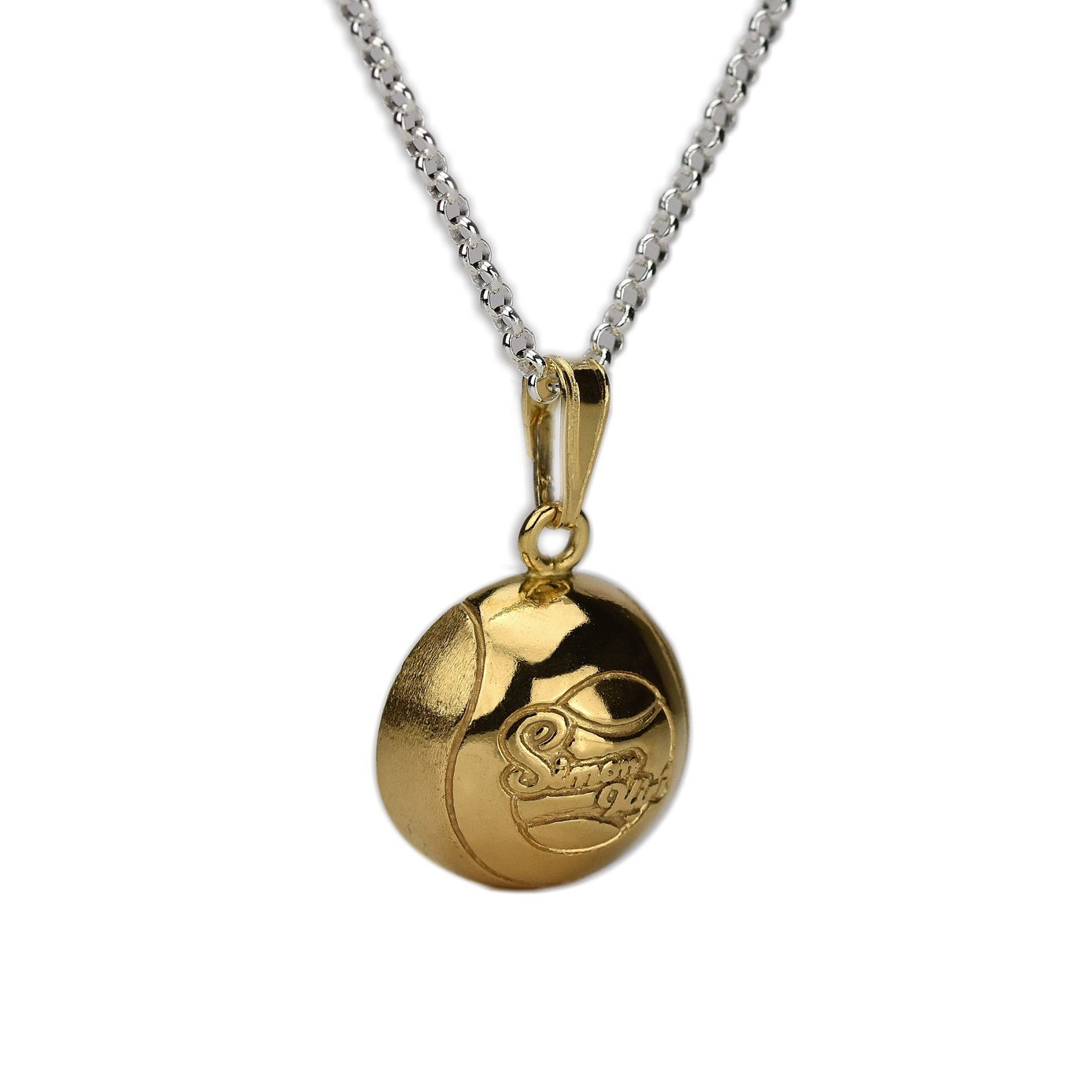 Pesispallo SiKi logolla riipus