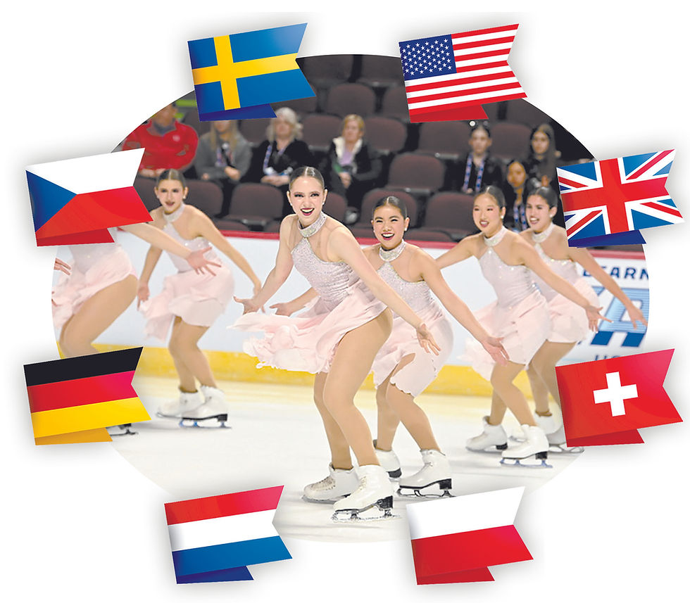 Around the world on a pair of ice skates