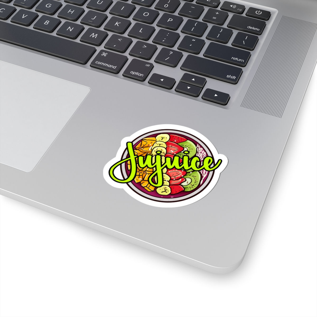 Jujuice Bowl -Cut Stickers | Colorful Fruit Design
