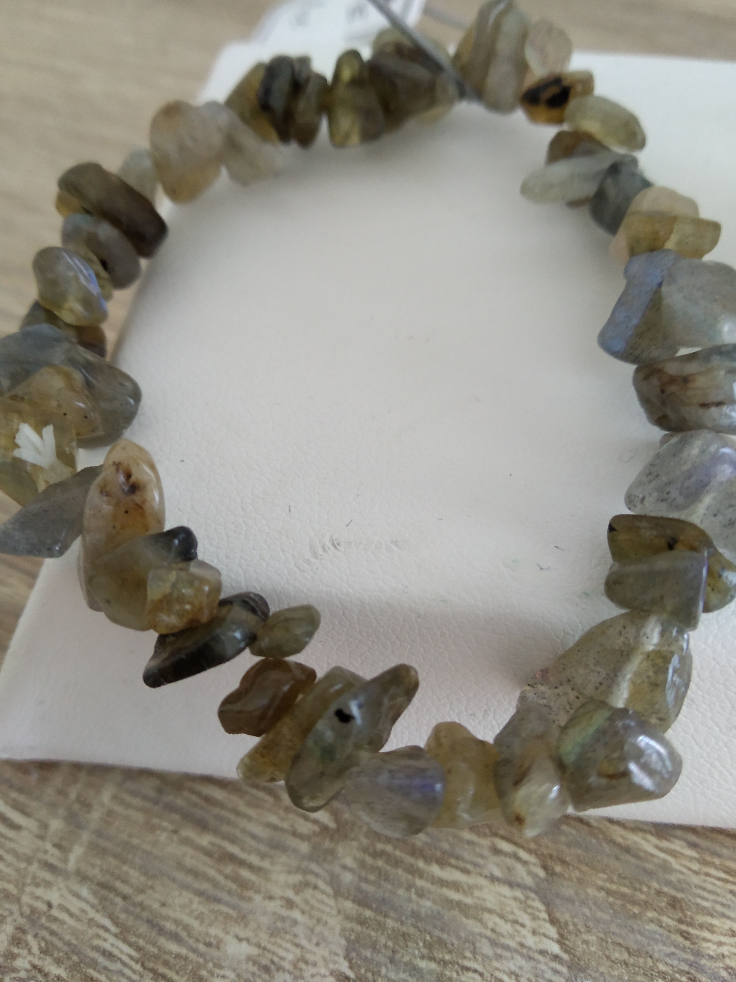 Pulsera mineral Labradorita