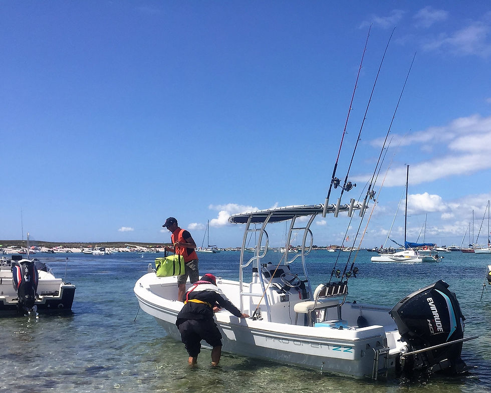 global view - professional fishing boat - Panga boat Pro Open - Panga Ferret