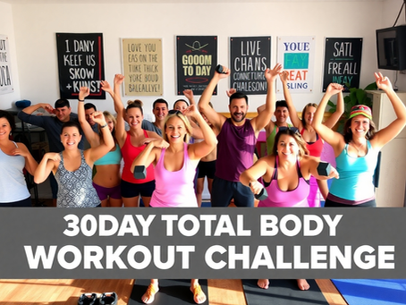 30-Day Home Workout Challenge for Total Body Transformation