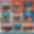Colorful storefronts with signs: Gumroad, Etsy, Ko-Fi, Selfy, Payhip. Each has awnings, plants, and vibrant displays, creating a lively atmosphere.