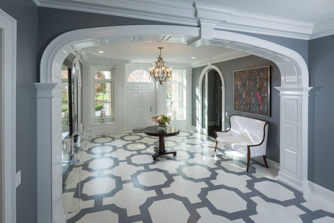 Neo-Classical Home Foyer for Shauna Lehman - Interior Designer