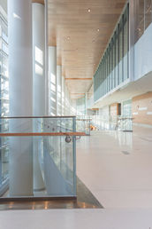 Interior photography of hospital