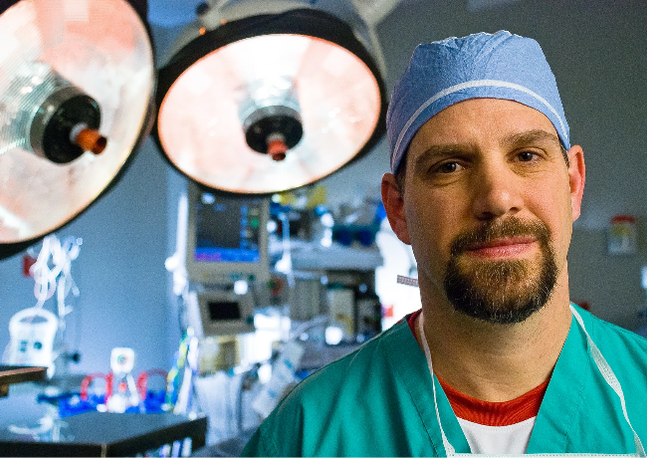 Surgeon in Operating Room