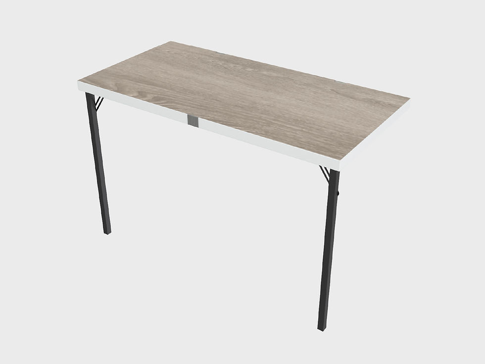 Miniatura: Mesa plegable de 80 cm.