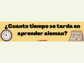 ¿Cuánto tiempo se tarda en aprender alemán?