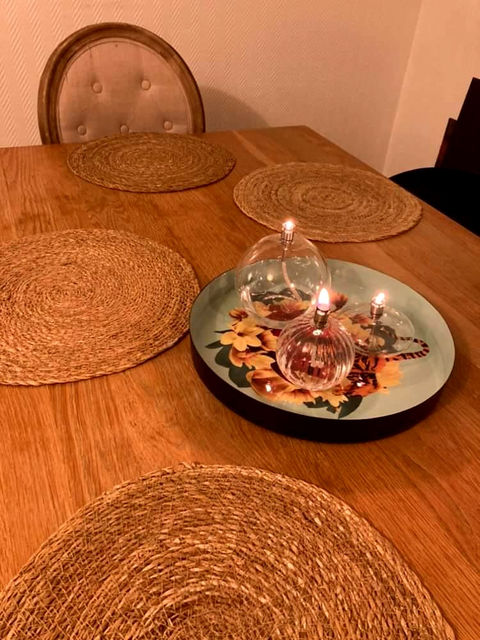 Plateau Tiger Flowers - GANGZAI
Lampes à huile - PERILIVING