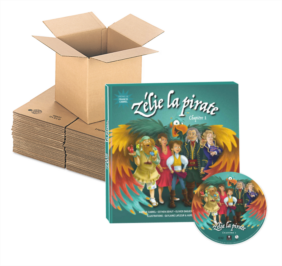 Miniature : Carton 18 exemplaires de ZELIE LA PIRATE